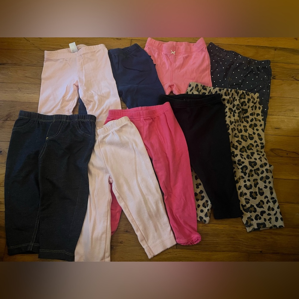 Carter's Kids Leggings bundle of 9